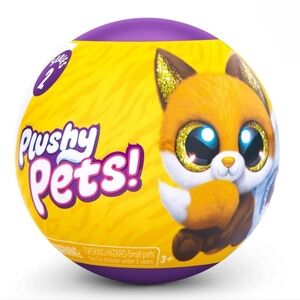 Plushy Pets Zuru Series 2 - Mystery Capsule Mini Figure Collectible Plush SEALED